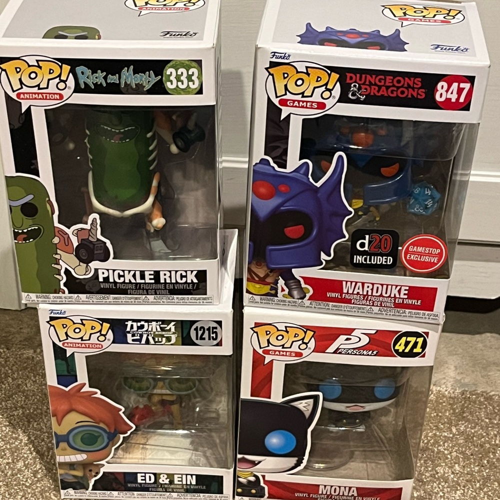 Funko Pop bundle - assorted characters